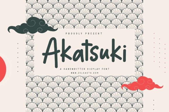 Akatsuki: A Stylish Script Typeface for Editorial Design and Digital Publishing