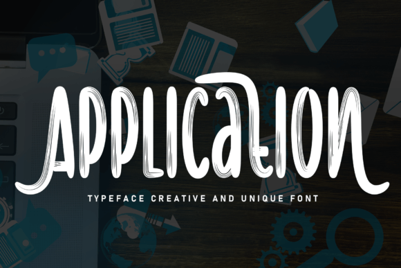 Application: The Sweet Handwritten Font for Your Brand