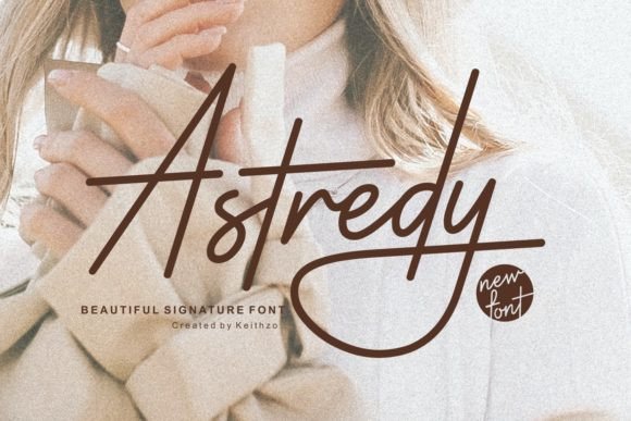 Astredy: A Stylish Handwritten Font for Crafters and Makers