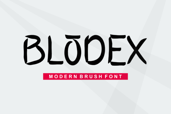 Blodex: A Sweet Handwritten Font for Editorial Design
