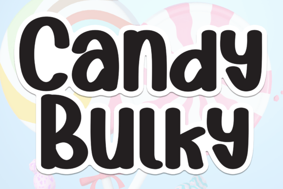 Candy Bulky: A Sweet Handwritten Font for Web Design