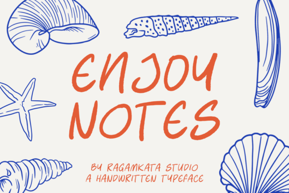 Enjoy Notes: A Handwritten Font for Campaigns