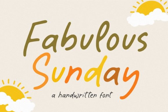 Fabulous Sunday: A Handwritten Font Review for Makers
