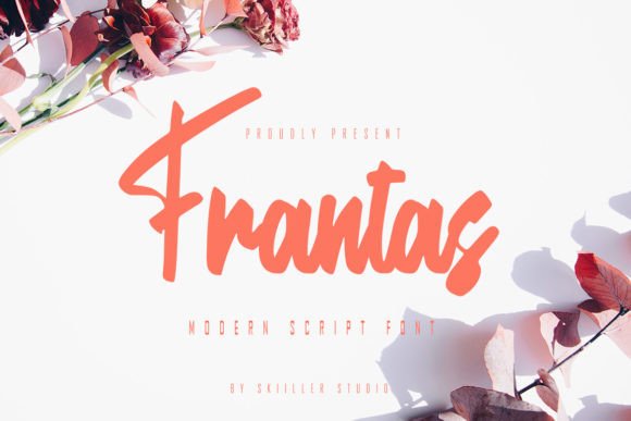Frantas: A Natural Handmade Brush Text Font for Editorial Design and Digital Publishing