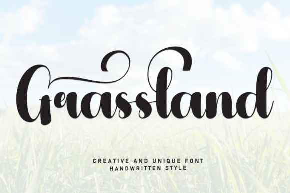 Grassland Font Review: A Natural Script for Elegant Design