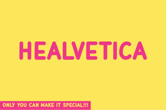 Healvetica: A Natural Handwritten Font for Handmade Business and Creative Makers