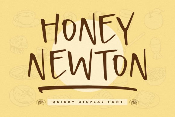 Honey Newton: A Sweet Handwritten Font for Web Design