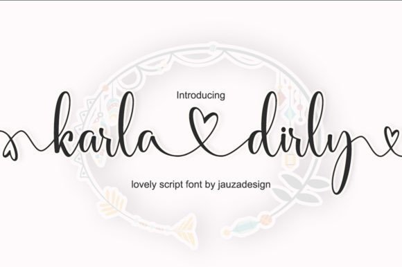 Karla Dirly: A Sweet Handwritten Font for Editorial Charm