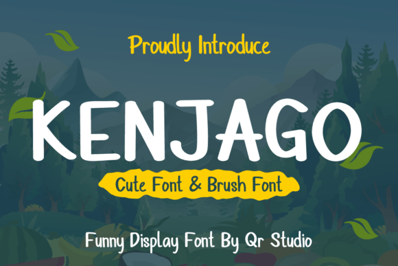 Kenjago: A Friendly Handwritten Font for Small Business