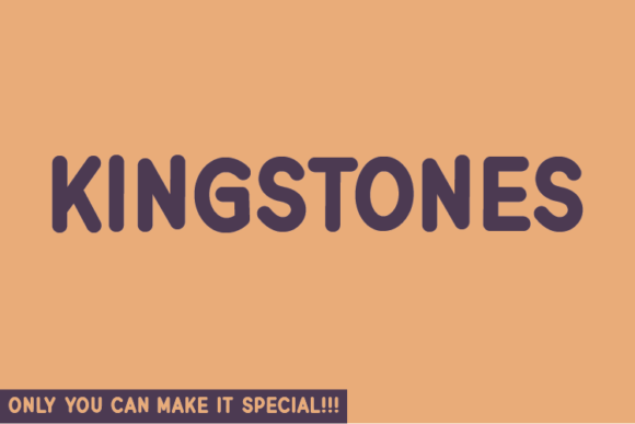 Kingstones: A Natural Handwritten Font for Polished Branding