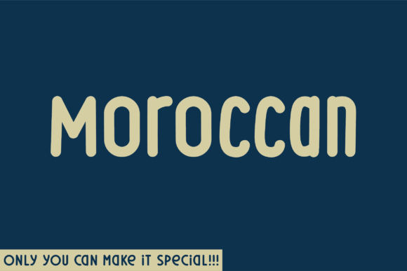 Moroccan: A Natural Handwritten Font for Editorial Design