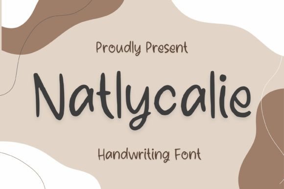 Natlycalie: A Whimsical Script Font for Elegant Editorial Design