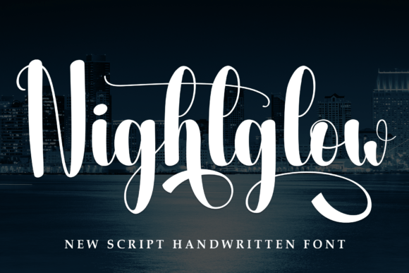Nightglow: A Quirky Handwritten Font for Editorial Design