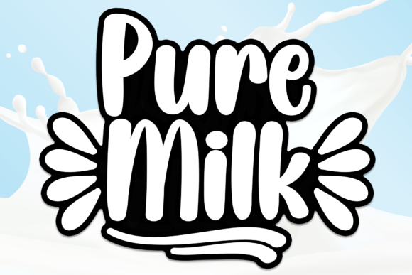 Pure Milk: A Sweet Handwritten Font for Your Brand