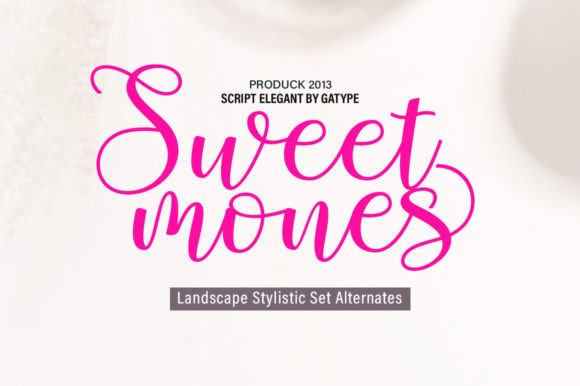 Sweet Mones: A Chic Script Font for Handmade Business Branding