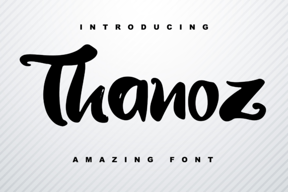 Thanoz: The Handwritten Font for Marketers