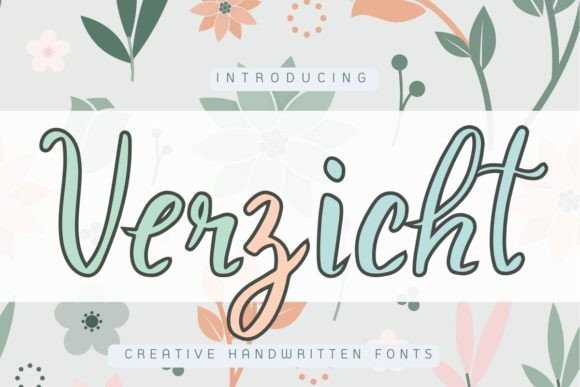 Verzicht: A Minimal Handwritten Display Font Review