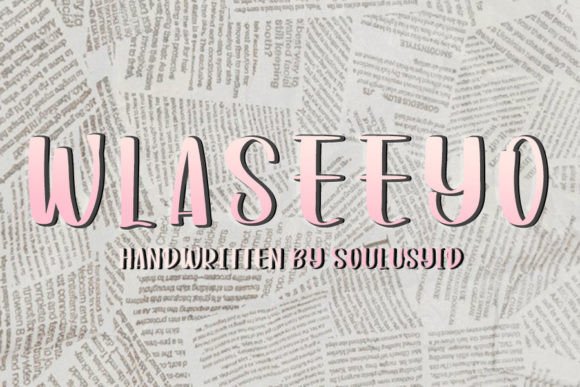 Wlaseeyo: A Playful Script Font for Authentic Branding Projects